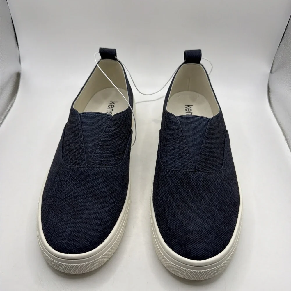 Kensie Size 6.5 SALIA Navy Slip On Loafers Women's Shoes. New size 7